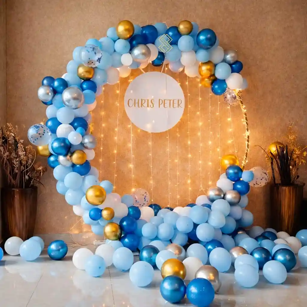 Christening Baptism Balloon Decoration
